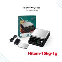 Synmore Timbangan Digital 15Kg-Timbangan Buah Sayur-Timbangan Dapur Digital Waterproof Charger USB