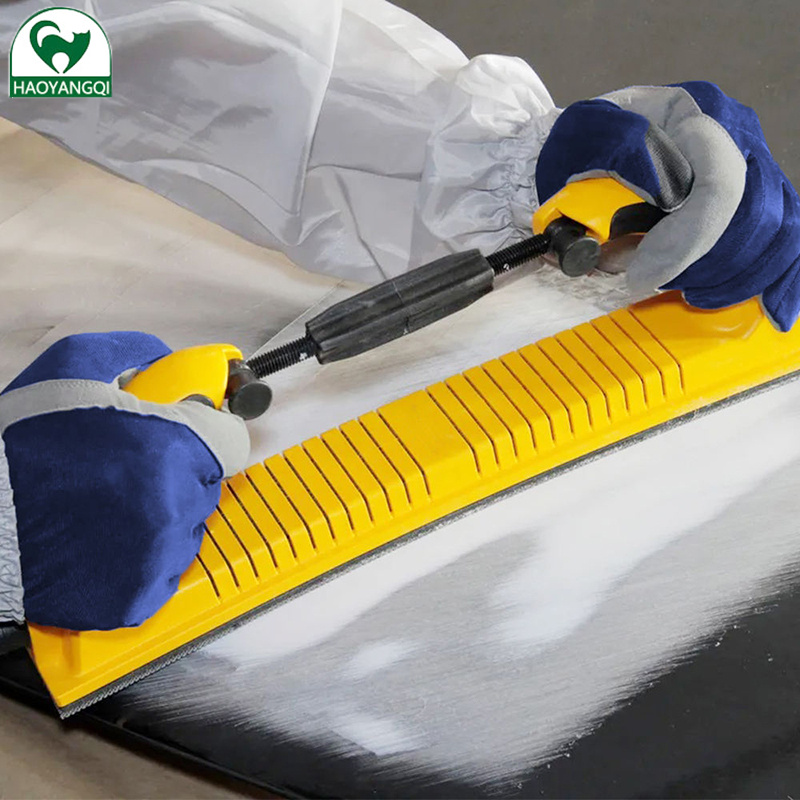 Giấy nhám Máy mài tay Hội Đồng Quản trị, Putty Mài Hội Đồng Quản trị, hình chữ nhật tay bào ARC Sander, tay đẩy tấm, có thể điều chỉnh, khô Mài tay washboard, có thể điều chỉnh