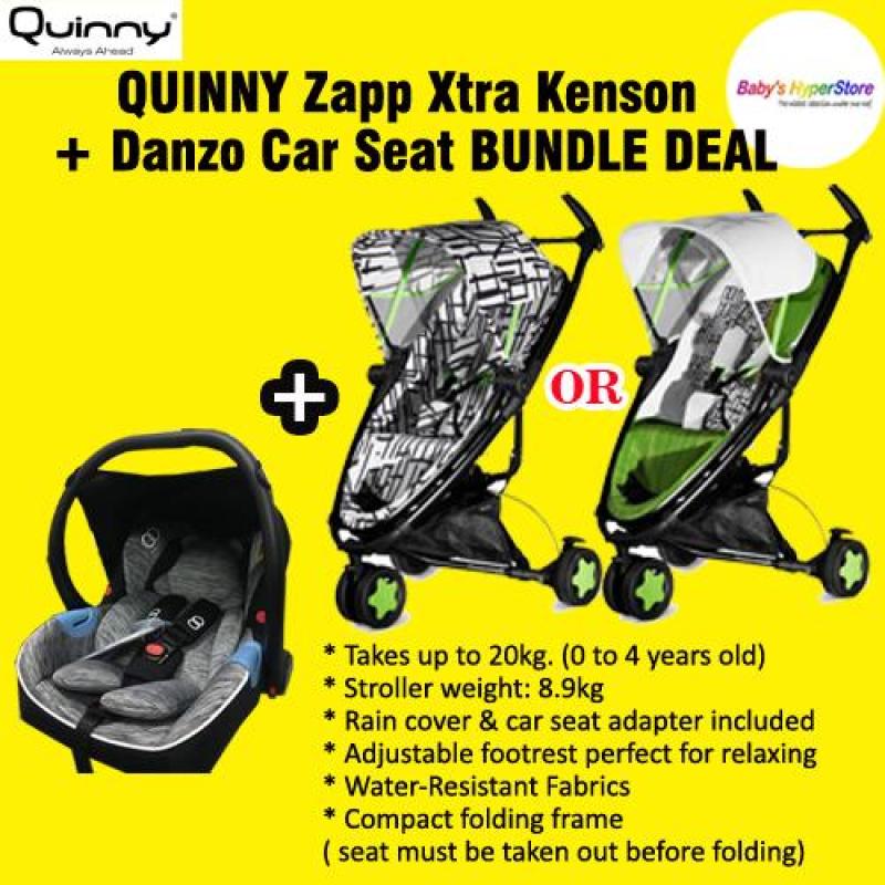 QUINNY Zapp Xtra Kenson + Danzo Car Seat BUNDLE DEAL Singapore