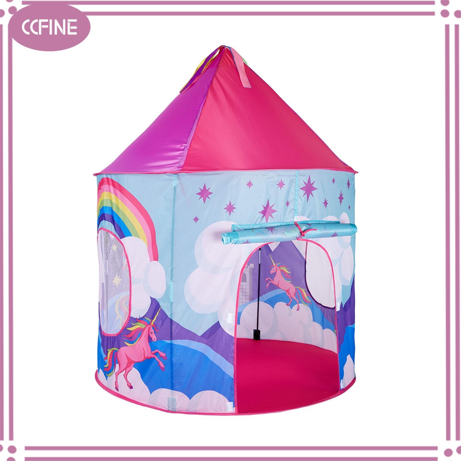 CCFine Child Castle Play Tent Portable Princess Tent for Daycare