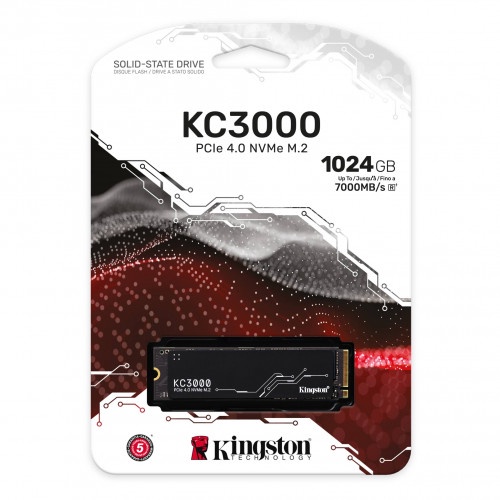 Ổ Cứng Máy Tính - SSD Kingston -  KC3000 512GB /  1TB NVMe PCIe Gen 4.0