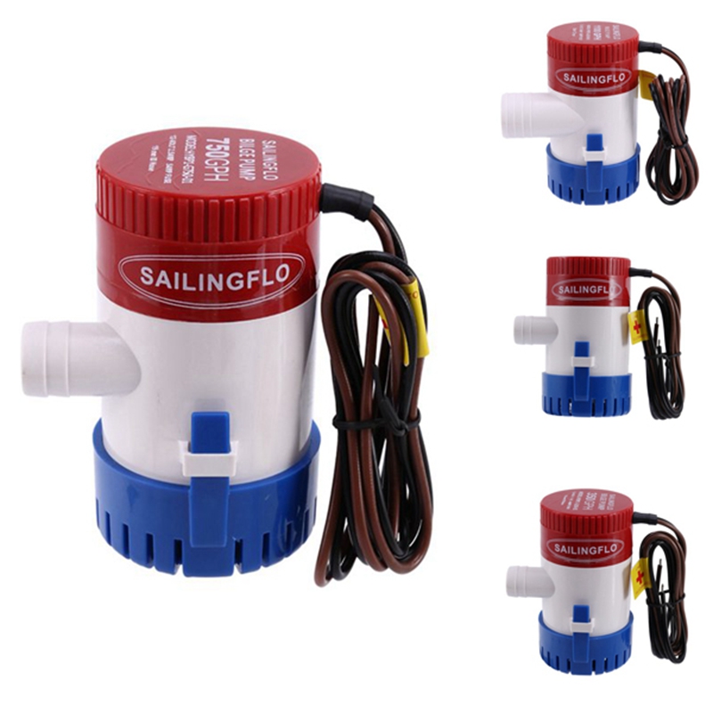 12V Mini Boat Bilge Pump Bilge Pump 12V Submerse Kayak Rule Water Electric Volt Garden Rinse Wash