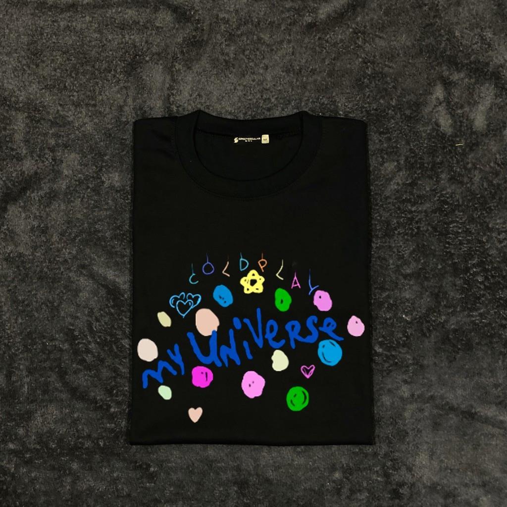 Coldplay Band Tour T-Shirt - Unisex Cotton Short Sleeve Music Rock
