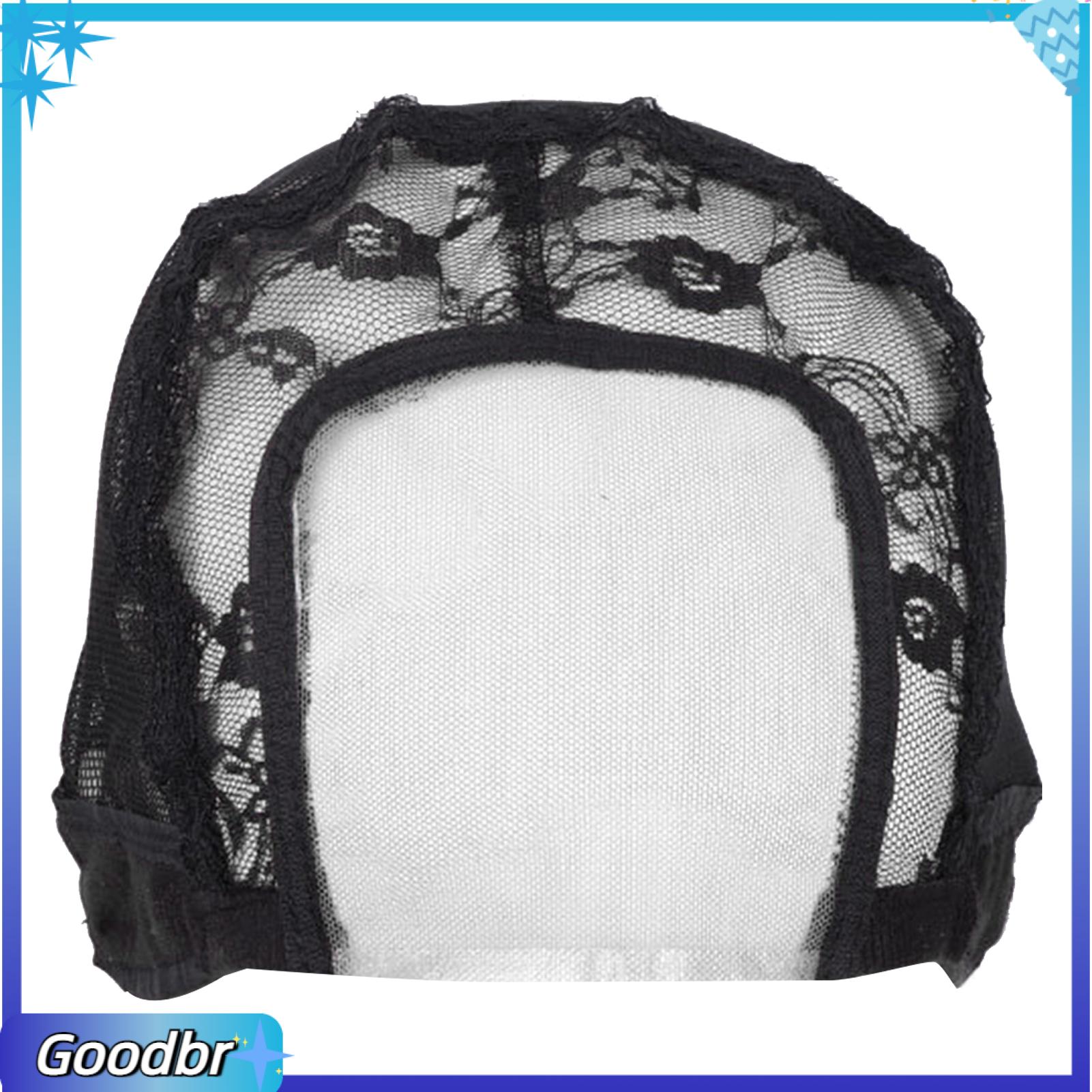 Goodbro Tóc giả nữ cap Tóc Giả Có thể điều chỉnh Cap có thể điều chỉnh hình chữ U tóc giả dạng dán cap cho phụ nữ thoáng khí không lưới trượt Cap cho tái sử dụng có thể giặt tóc giả yêu thích