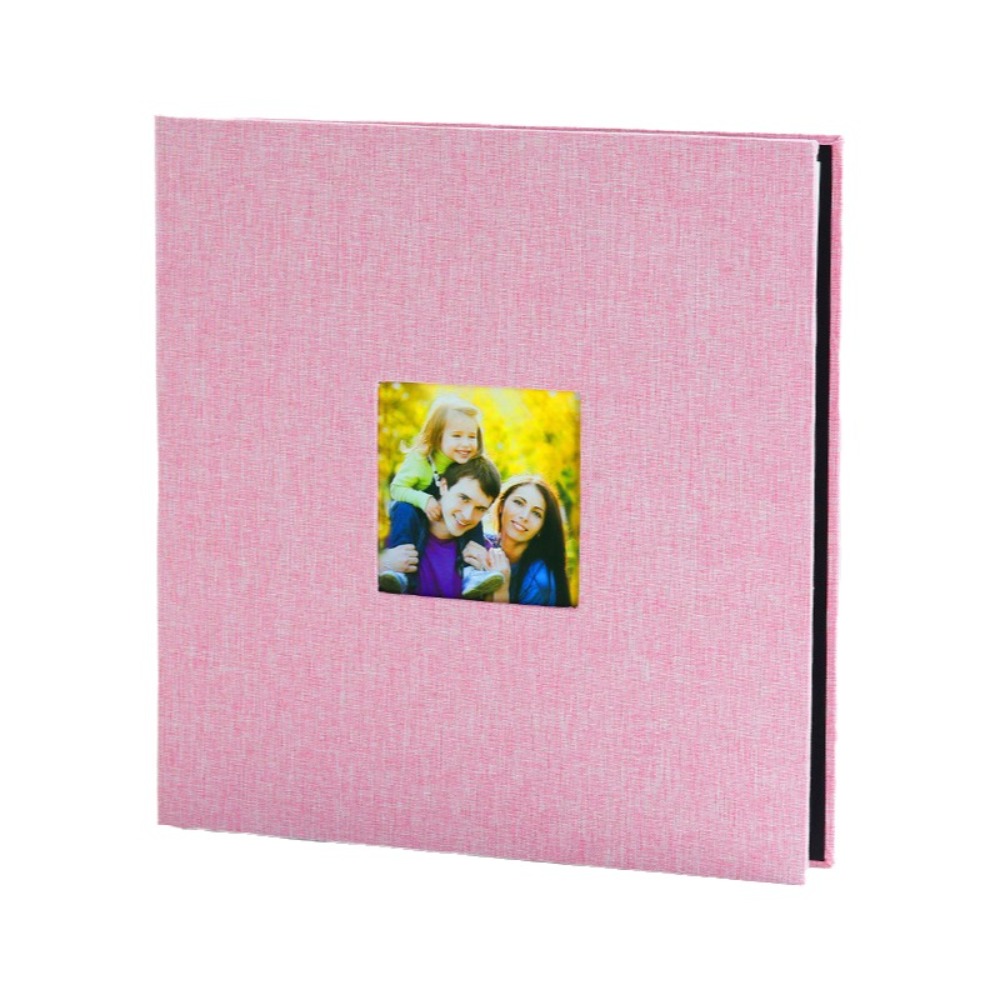 XYAX Linen Cover Self Adhesive Photo Album Large Capacity 20 Sheets DIY Photo Book Travel Memories Square Scrapbook Photo Storage