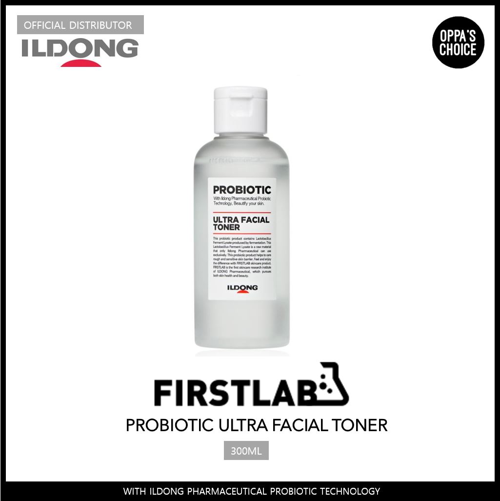 OFFICIAL ILDONG FIRST LAB PROBIOTIC ULTRA FACIAL TONER 100ml 300ml BEST