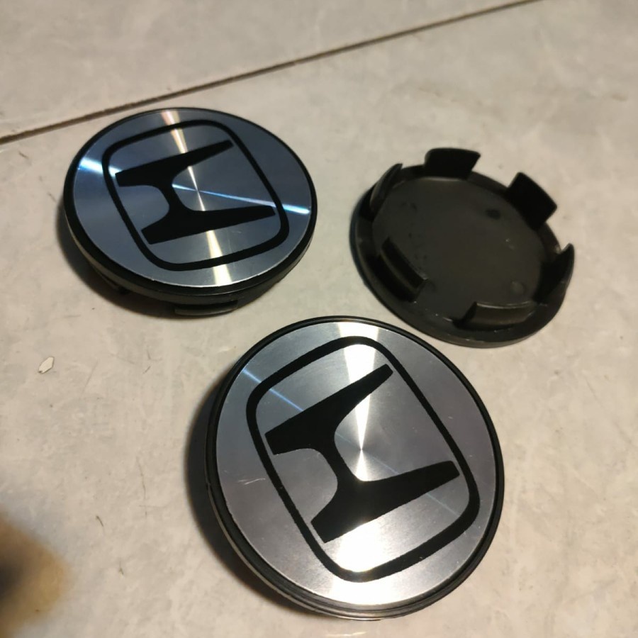 Dop Roda Velg Honda CRV HRV BRV diameter 7cm Model plat Harga 23,000 rupiah*Gratis Ongkir