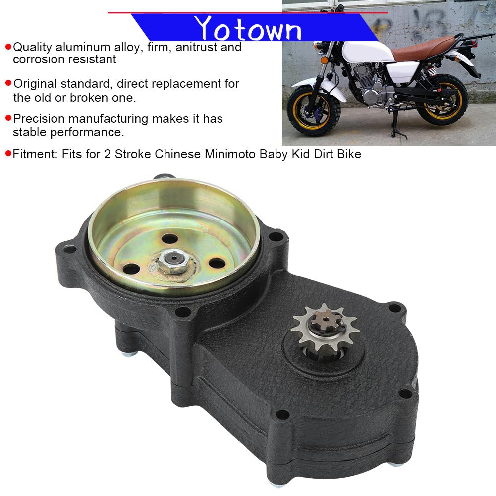 Yotown Trans Box Thay Thế Chống Nhiệt Chống Rỉ Dây Xích Đôi Ly Hợp Trống Hộp Truyền Cho 47/49CC 2 Thì Trung Quốc Minimoto Bụi Bẩn xe Đạp