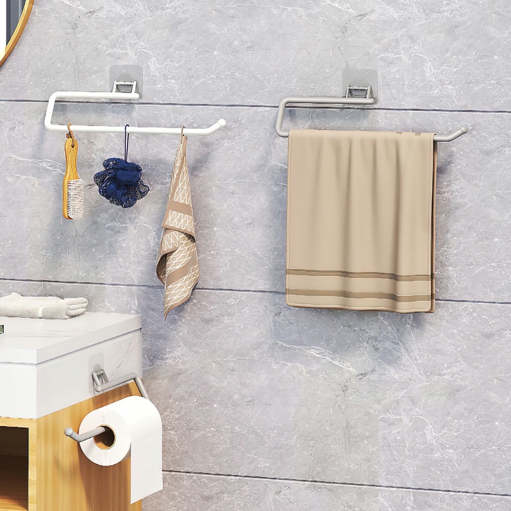 Giá treo cuộn khăn giấy tiện lợi chuyên dụng cho nhà bếp / nhà tắm -Lumbley