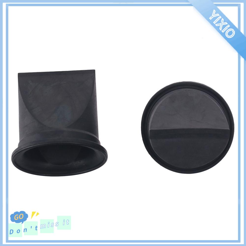YIXIO 4pcs Cao su 385310076 1-1/2" Đen Nhà vệ sinh RV Thay thế Van mỏ vịt Dành cho dòng sealand S, t, J, vht, VG