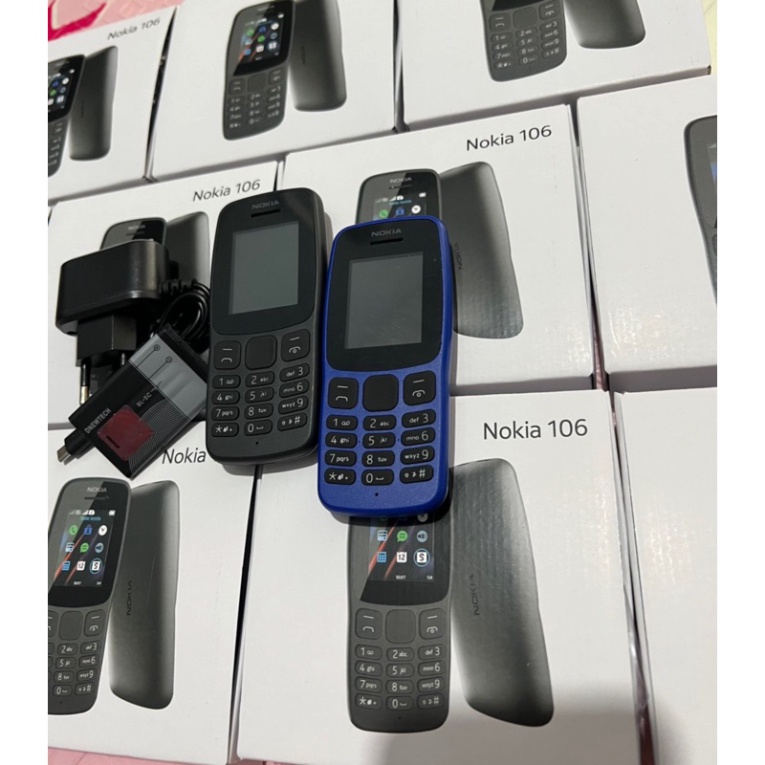 (New 100%)Điện Thoại Nokia 106 Bản 2 Sim Loa To, Sóng Khoẻ, Pin Siêu Trâu