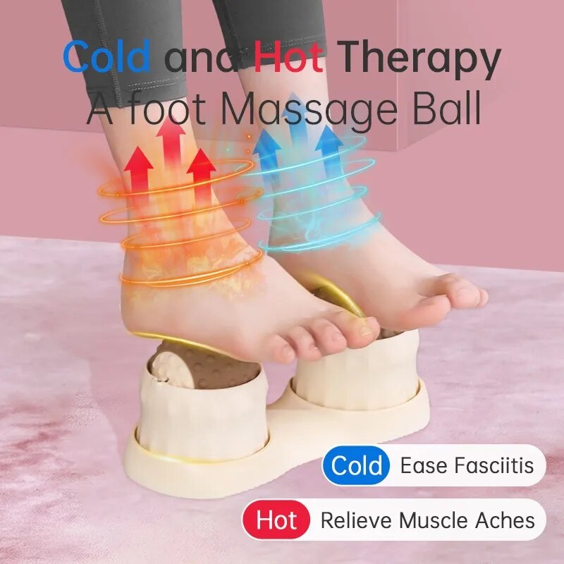 Cold Compress Foot Massager Hot Compress Yoga MassageBall Hand And Foot Massage Relaxation Yoga Meridian Health Fascia Ball ราคา 468 บาท*ส่งฟรี