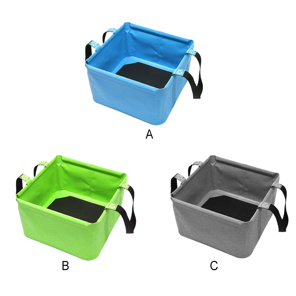 Bucket 18L Foldable Outdoor Portable Fishing Washing Water Storage