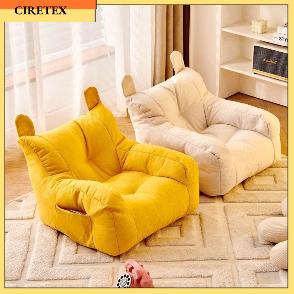CIRETEX Mềm mại Ghế Sofa Nhỏ Tiện dụng với túi lưu trữ Ghế Sofa Gấu Trẻ Em Dễ thương cho trẻ em Thoải mái Ghế Sofa Lười Phòng Khách Dành cho bé trai và bé gái