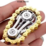 STAR FRUIT Thiết bị chuỗi sáng tạo Fidget Spinner với thiết kế hợp kim kẽm để Relief căng thẳng và tập trung