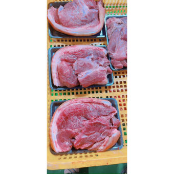 THỊT ĐÙI NAI TƯƠI CÓ DA  Cấp Đông 1kg (giao tphcm)