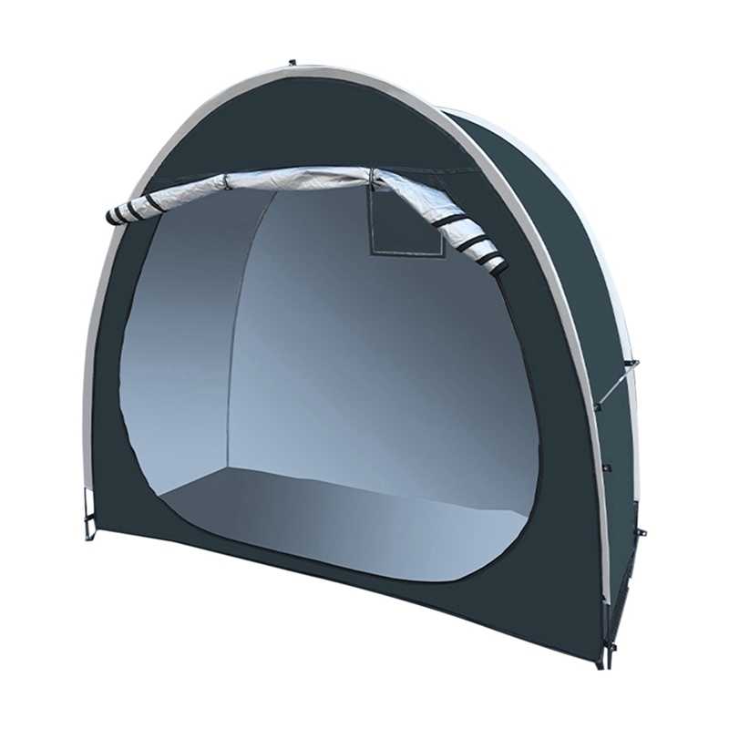 【Latest model】Black Coated Sunscreen Waterproof Storage Tent Set Kit Camping Bicycle Cover Foldable Outdoor Bike Tent Garden Tool Set Kit ราคา 2,572 บาท*ส่งฟรี