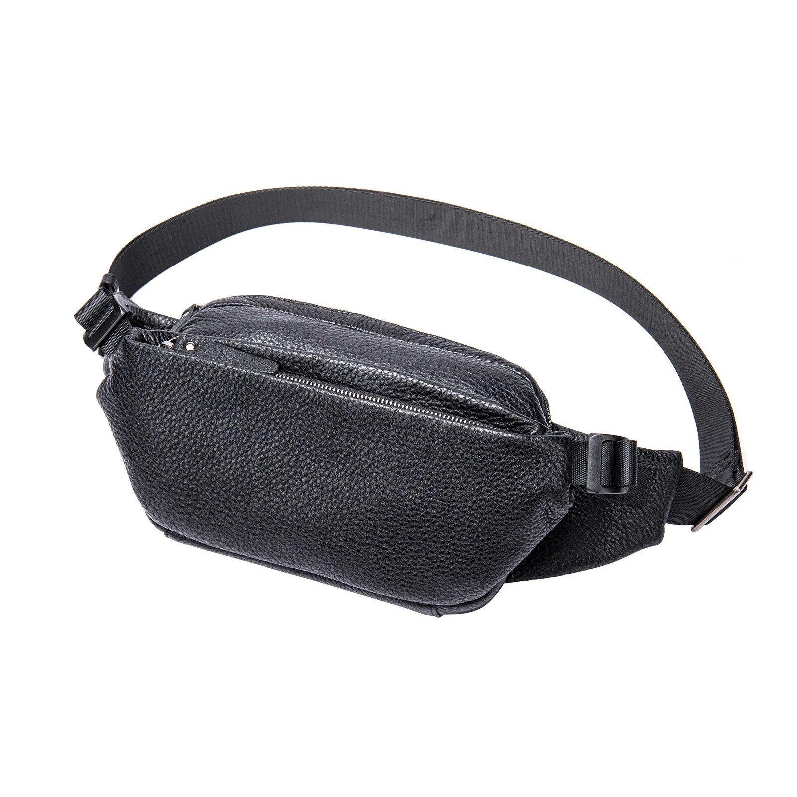 ZZOOI Man Bag Genuine Leather Chest Bag Men's Fashion Brand Bag Crossbody Bag Soft Leather Comfortable Sports Shoulder Bag Chest Bag ราคา 1,307 บาท*ส่งฟรี