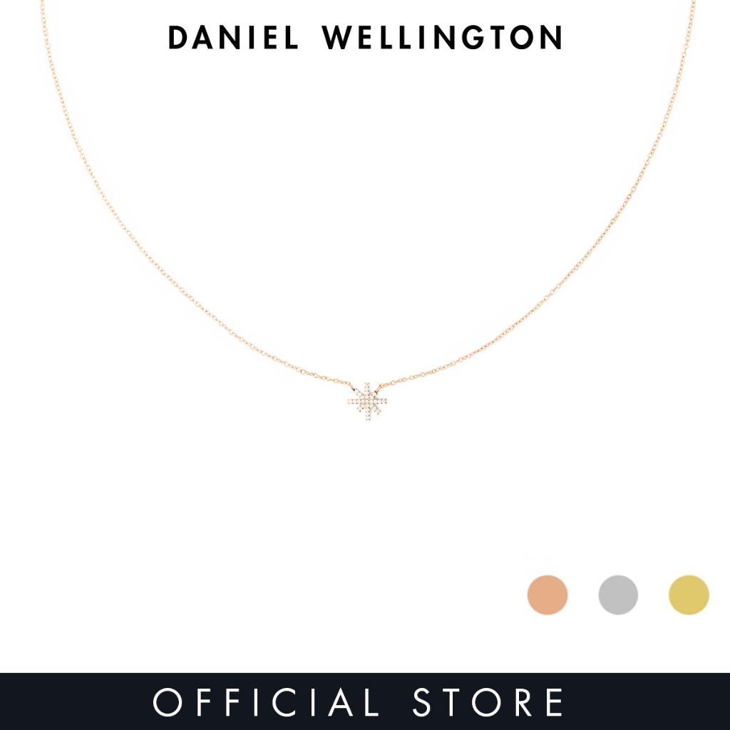 Daniel Wellington Mirelle Star Necklace Rose Gold / Silver / Gold Unisex Necklace for women and men stainless steel crystal Necklace DW Official Authentic Original