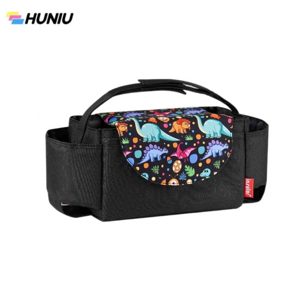 HUNIU มัลติฟังก์ชั่ กระเป๋าจัดระเบียบรถเข็นเด็ก ที่วางขวด จุได้มาก กระเป๋าแขวนรถเข็นเด็ก แบบพกพาได้ กระเป๋าแม่กระเป๋า ถุงเก็บรถเข็นเด็ก กิจกรรมกลางแจ้งกลางแจ้ง ราคา 227 บาท*ส่งฟรี