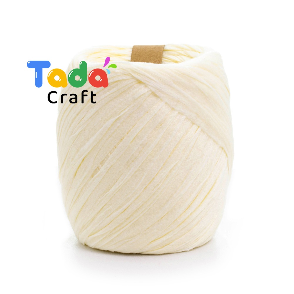 Sợi cọ giấy Airy Craft Yarn siêu nhẹ - Sợi móc túi xách mũ cuộn 45g