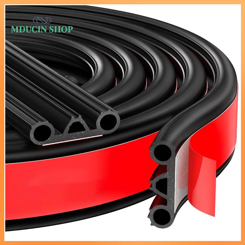 MDUCIN SHOP Cao su Phớt che thùng xe Thiết kế ba bóng đèn 1/4m Dán chống thấm cho ô tô Bền bỉ Chống thấm nước Phớt kín thùng xe tải Phù hợp phổ quát