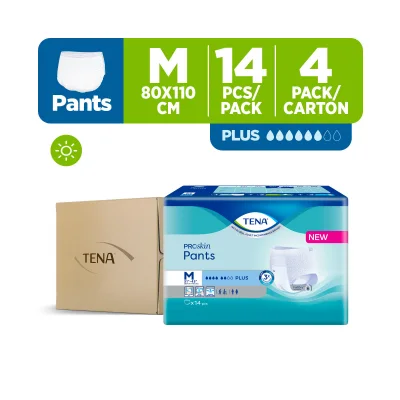 TENA Official Store - TENA Pants Plus M14s X 4