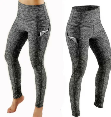 Women Workout Out Pocket Leggings Fitness Sports Gym Running Yoga Athletic Pants
