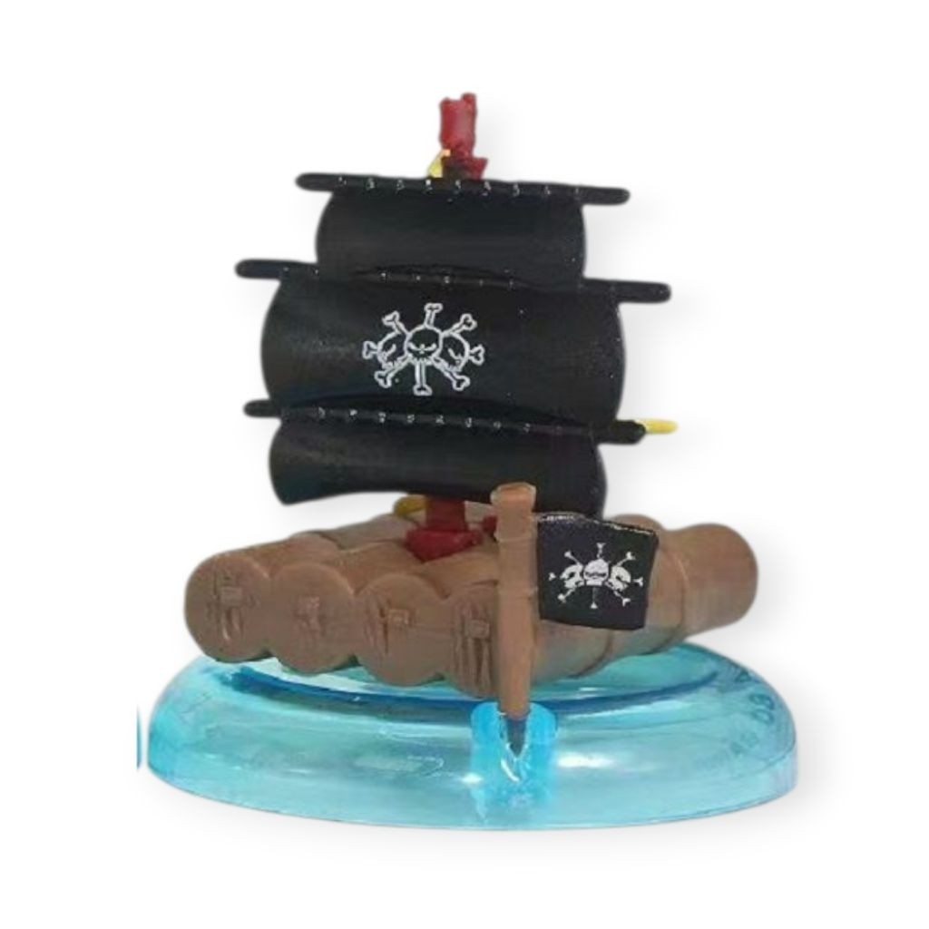 PAJANGAN Action Figur Kapal One piece Tinggi 6-7cm Thousand Sunny / Going Merry / Polar Tang