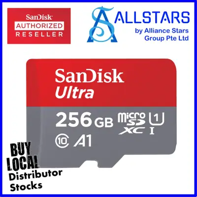 (ALLSTARS : WE ARE BACK / 11.11 PROMO) SANDISK 256GB SQUA4 ULTRA A1 MICROSDXC MEMORY CARD / UHS-I / U1 / UP TO 120MB/S READ / (SDSQUA4-256G)-WRTY 10YRS W/DISTRIBUTOR