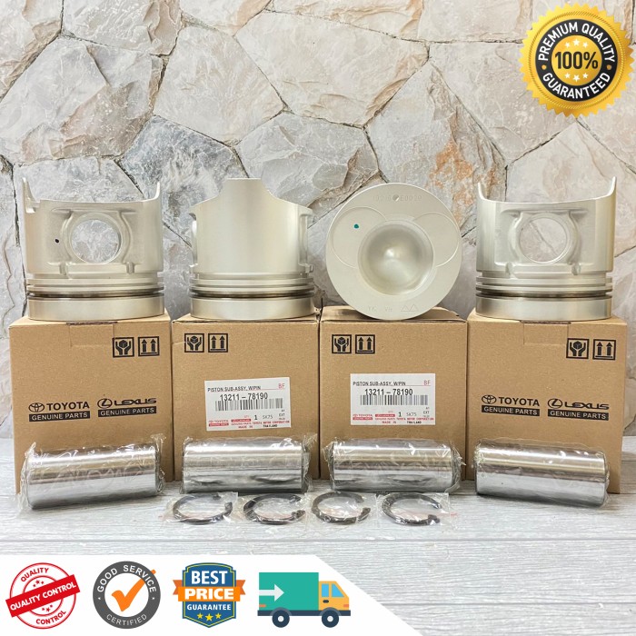 PROMO- PISTON ASSY - SEHER SET TOYOTA HT130 HINO DUTRO STD ALFIN - CRIOZ STORE Harga 1,560,000 rupiah*Gratis Ongkir