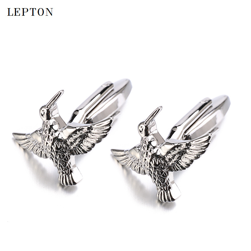 HUIJIGQuality French Cufflinks Bird Cufflinks Fun Cufflinks Men's Shirts Animal Series Business GiftsHuijig