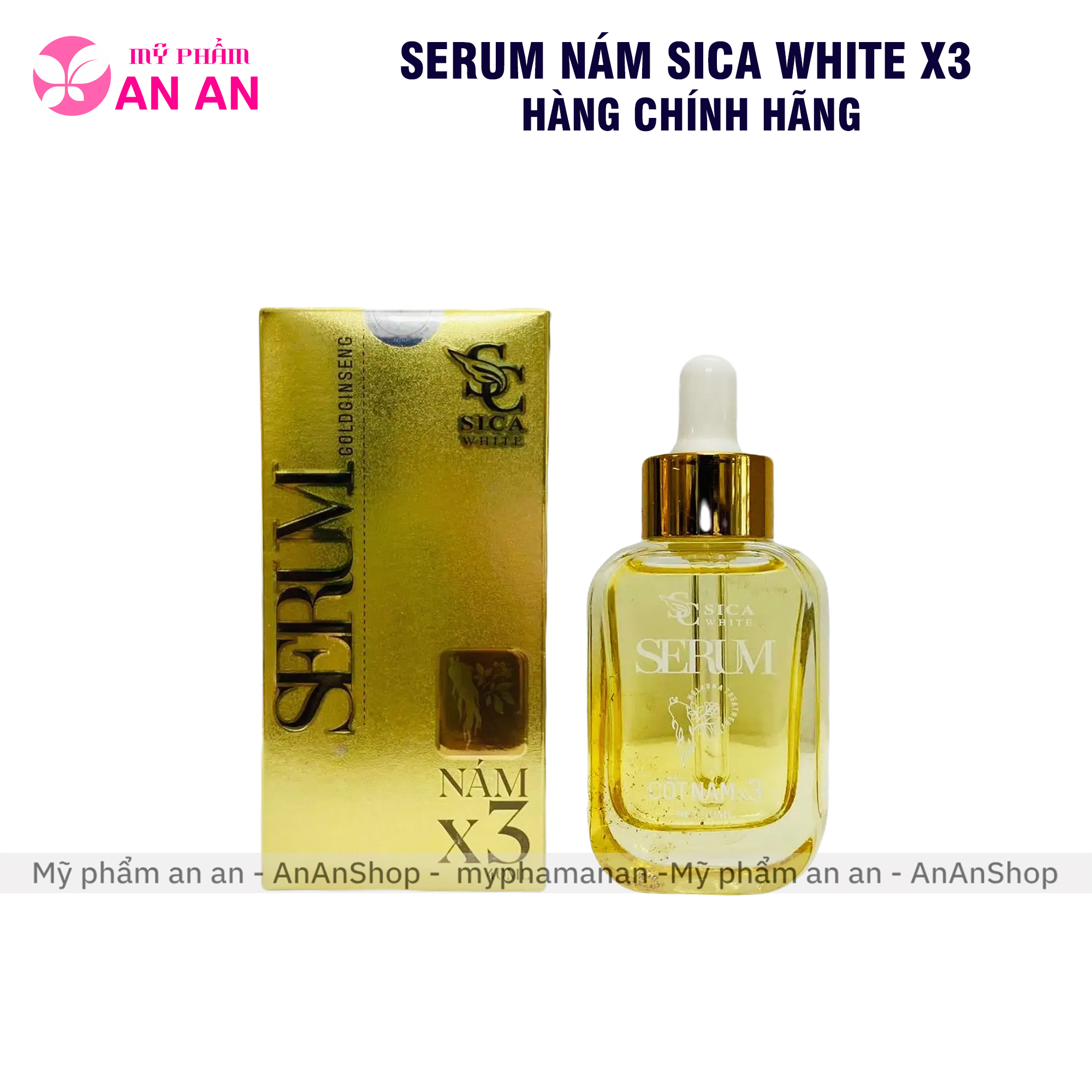Serum Nám X3 Sica White 40ml, hàng chính hãng