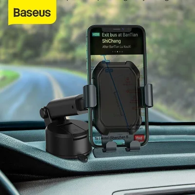 Baseus Tank Gravity Car Holder Phone Holder Car Mount Suction Base Dashboard Windscreen Van Lorry