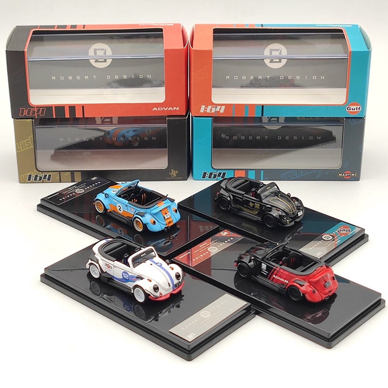 Inspire 1:64 xe mô hình Rwb Bọ Cánh Cứng Roadster hợp kim Die-cast xe hiển thị bộ sưu tập quà tặng