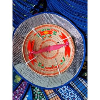 nón cách nhiệt chống nắng mưa, LÓT BẠC, BAO NGOÀI NÓN LÁ ĐƯỜNG KÍNH 65CM