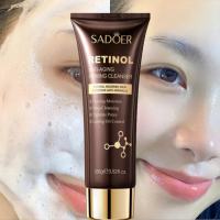 SADOER Pembersih Wajah Jerawat Pemutih Dan Pelembab Facial Wash Oil Control Sabun 100% Asli Porefying Bubble Cleanser Facial Wash Sabun Cuci Muka Membersihkan Komedo