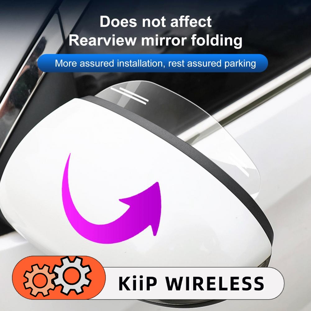 2Pcs/Set Pelindung Kaca Spion Mobil Dari Hujan Bahan PVC Transparan Talang Air Spion Mobil Emblem universal avanza Fits with Nissan Suzuki Nissan Mitsubishi Toyota Honda Harga 15,000 rupiah*Gratis Ongkir