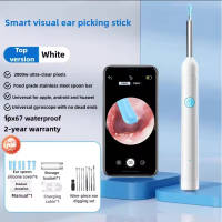 Vixplorn Visual Ear Cleaner Camera Ear Wax Remover Smart Otoscope Set Rechargeable Rumah Tangga Cleaning Kit