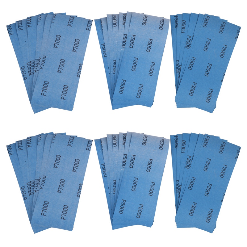 (MTKG) 2X Wet Dry Polishing Sandpaper 3000 5000 7000 High Grit Wet and Dry Sandpaper Assortment Drywall Sanding Paper