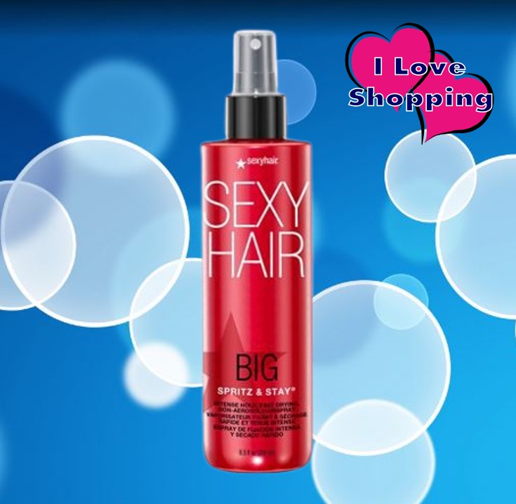 Sexyhair Spritz & Stay (10 Hold) Size 250 ml ​ Water Spray Freezes and Dries Quickly. ราคา 817 บาท*ส่งฟรี