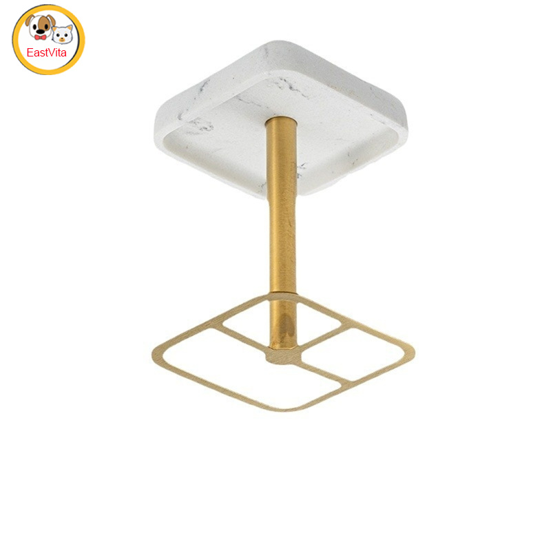 Toothbrush Holder, Bathroom Toothbrush Toothpaste Holders Rack With Resin Base, Rust Proof Stainless Steel Bathroom Accessories Organizer For Electric Toothbrush ราคา 222 บาท*ส่งฟรี