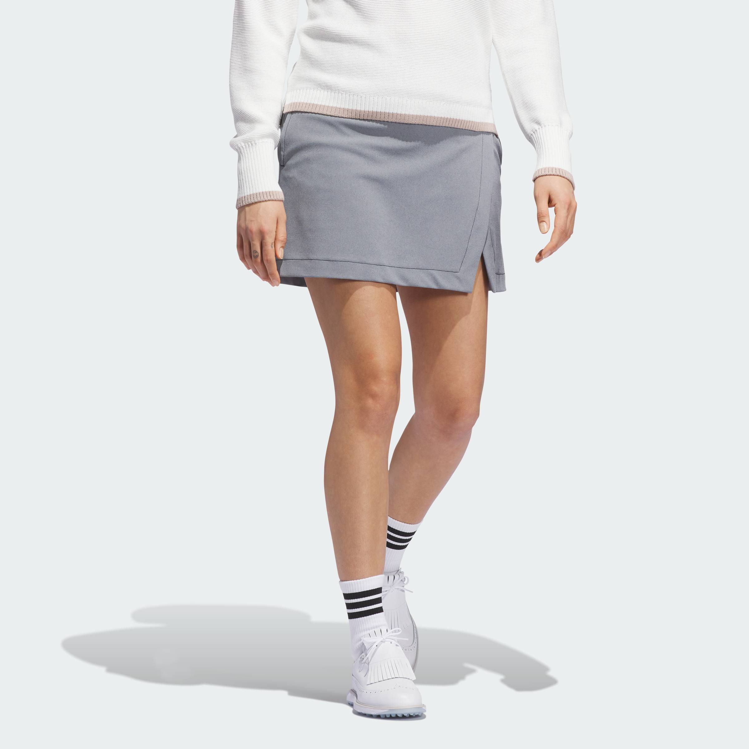 [0H-2H 15.7-VOUCHER 15%] adidas Đánh gôn Quần Giả Váy Ultimate365 Nữ trắng JP3553