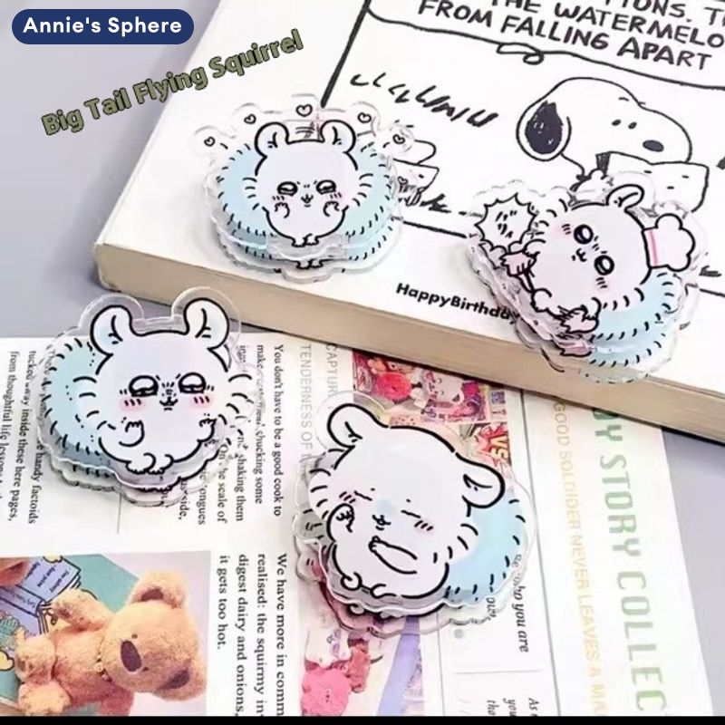 Annie của Sphere xiaohongshu chiikawa phim hoạt hình Acrylic PP Clip dễ thương tám bay sóc sáng tạo Tạp Chí Clip thư mục