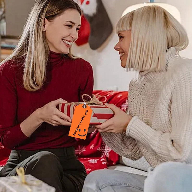 【BBL】-300Pcs Colored Hang Tags with Elastic Strings Blank Paper Writable Gift Tags Shipping Tags Price Tags for All Occasions Giá  529,319 Đồng*Miễn phí vận chuyển