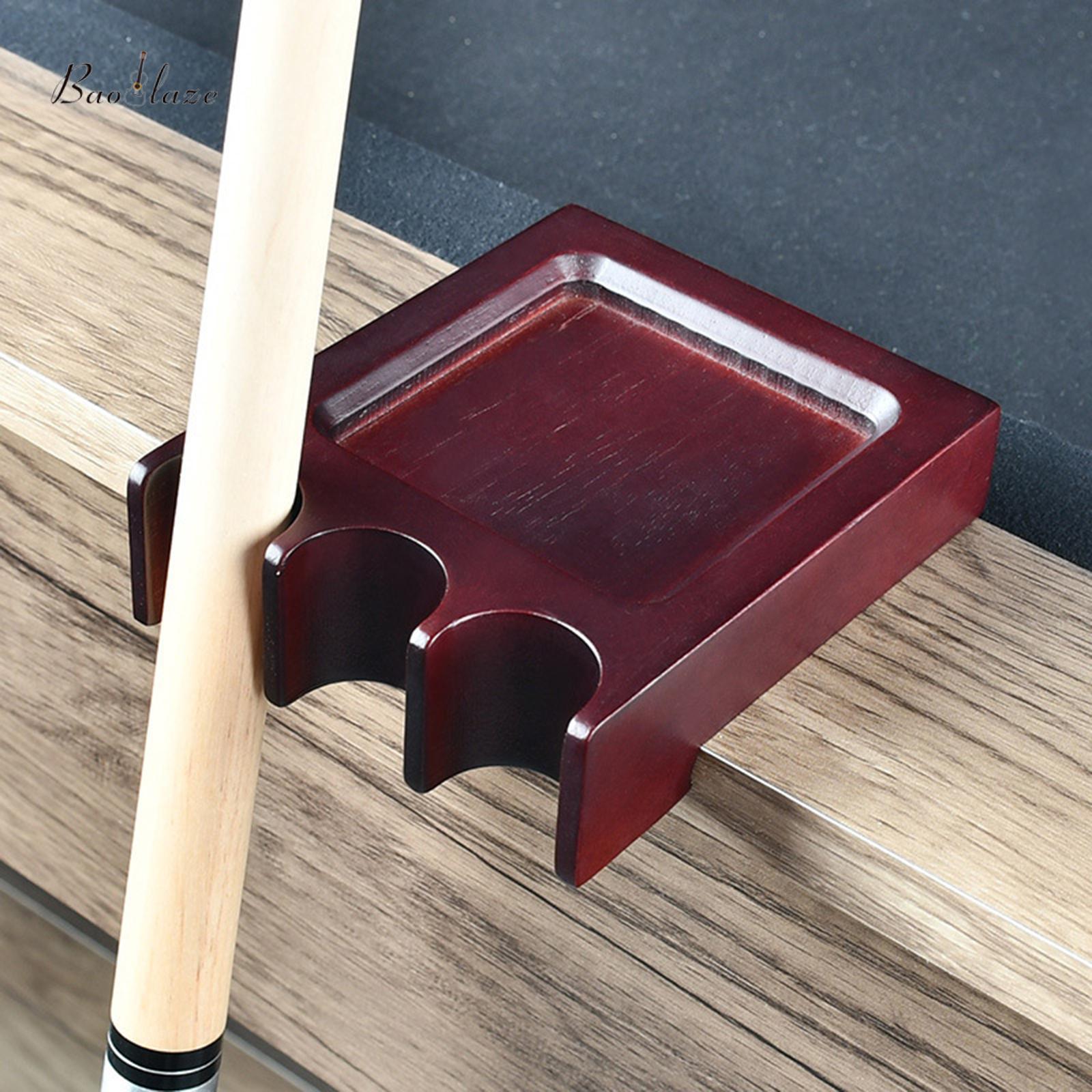 Baoblaze Pool Cue Holder Accessories Weighted Professional Portable Nonslip with Chalk Holder 3 Place for Tabletop Sports Men Women ราคา 7,991 บาท*ส่งฟรี