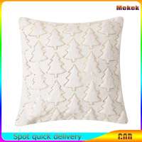 Christmas Pillow Covers Luxurious Soft Plush Throw Pillows Pillowcases Christmas Trees Decorations Cushion Covers Decor For Home Sofa Couch