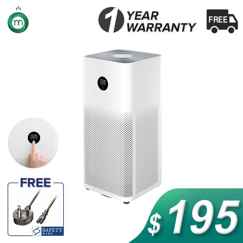 Xiaomi Air Purifier Gen 3 OLED Touch Display Local Delivery & Warranty Safety Mark Approved Adaptor Provided Singapore