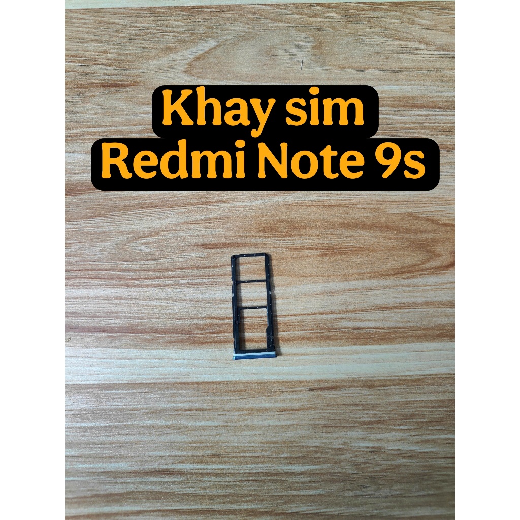 Khay SIM Redmi Note 9s Zin Bóc Máy – Khay Sim Chuẩn Máy, Lắp Vừa Khít