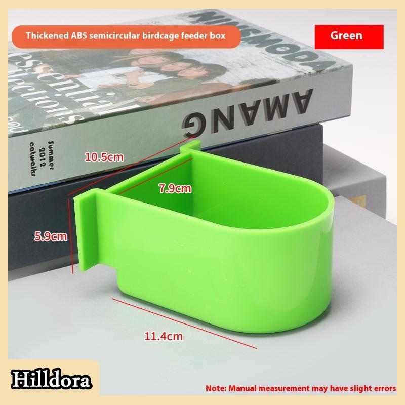 [Hilldora] Công suất lớn chim trung chuyển Hộp chống giật gân chim thực phẩm quả bền Vẹt ăn hộp cho chim vừa nhỏ - 3